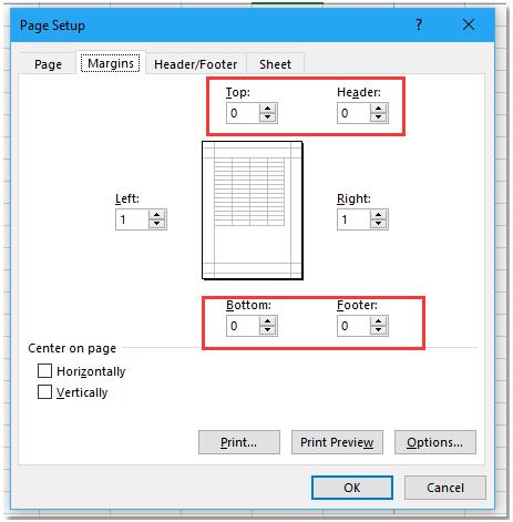 Tùy chỉnh kích thước khi in